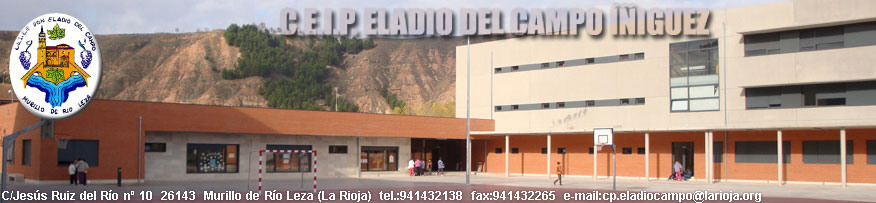 El colegio Don Eladio del Campo Íñiguez.