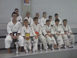 Foto de los competidores del gimnasio Total Sport