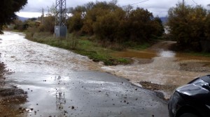 Las fuertes lluvias provocan inundaciones.