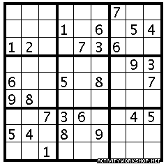relajarse Instantáneamente Ajuste Sudoku (nivel medio).
