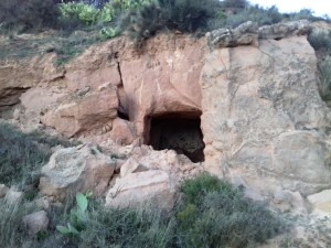 Algunas cuevas no están muy bien conservadas.