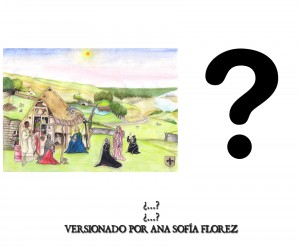 Imagen de una obra artística versionada por la alumna Ana Sofía Florez, ¿Reportero sabes de qué obra se trata?