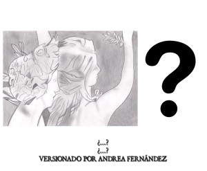 Imagen de una obra artística versionada por la alumna Andrea Fernández, ¿Reportero sabes de qué obra se trata?